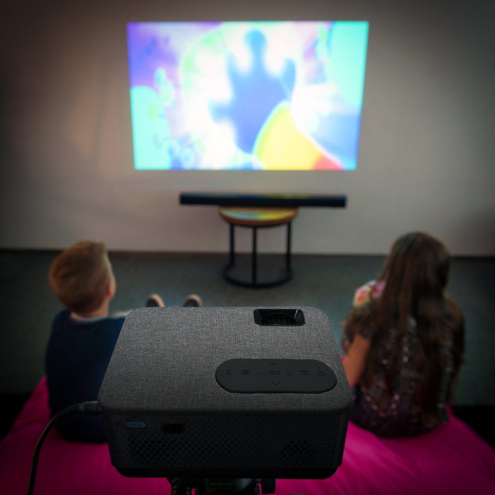 EAN 8711902066965 - Lenco LPJ-700BKGY Proyector de alcance estándar LED 1080p (1920x1080) Negro imagen 8