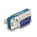 EAN 4043619664757 - DeLOCK 66475 cambiador de género para cable D-Sub 9 pin Azul, Plata imagen 2