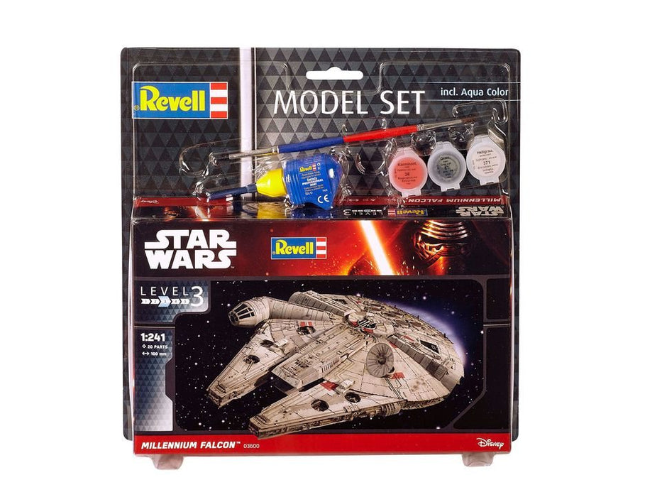 EAN 4009803636009 - Revell Model Set Millennium Falcon Maqueta de caza espacial Kit de montaje 1:241 imagen 1
