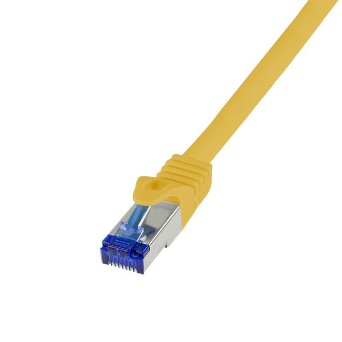 EAN 4052792056365 - LogiLink C6A027S cable de red Amarillo 0,5 m Cat6a S/FTP (S-STP) imagen 1