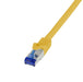 EAN 4052792056365 - LogiLink C6A027S cable de red Amarillo 0,5 m Cat6a S/FTP (S-STP) imagen 1