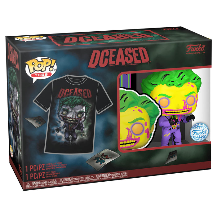 EAN 0889698745475 - FUNKO POP! & TEE Joker CC imagen 4