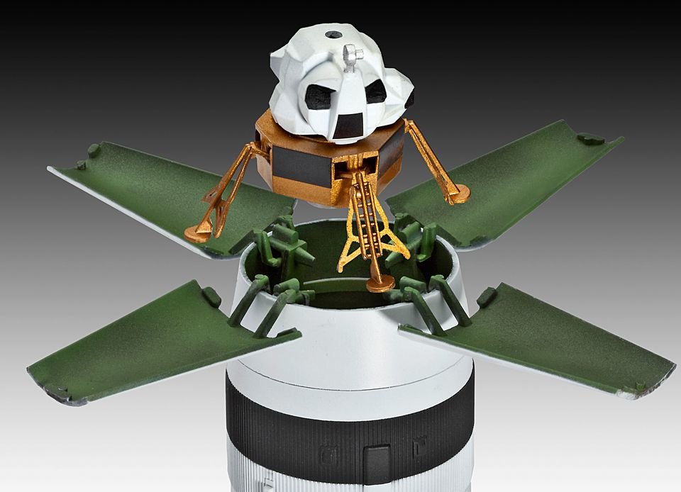 EAN 4009803049090 - Revell Apollo Saturn V Maqueta de cohete Kit de montaje 1:144 imagen 4