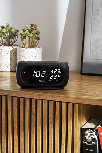EAN 5903887805636 - Adler AD 1186 despertador Reloj despertador digital Negro imagen 7
