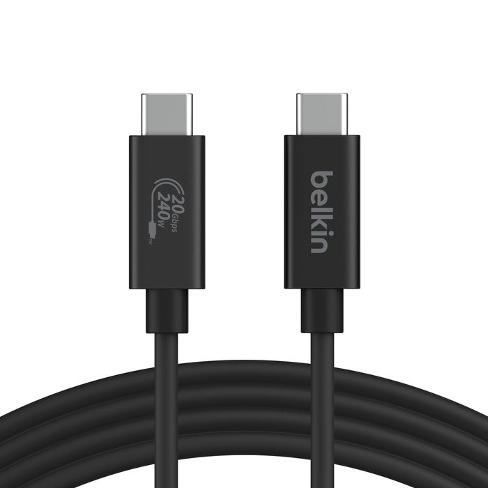EAN 0745883879892 - Belkin INZ004BT2MBK cable USB USB4 Gen 2x2 2 m USB C Negro imagen 1