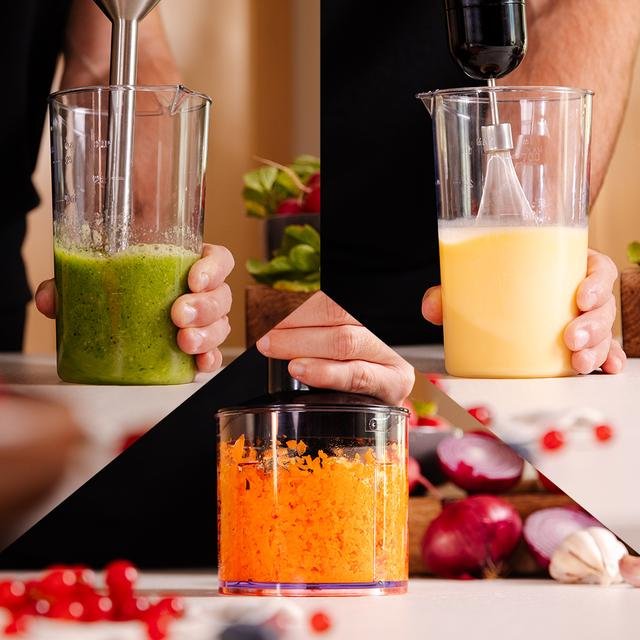 EAN 8435484039109 - Cecotec Power Pulsar 2300MAX Cream&Crrush Batidora de inmersión 2300 W Negro, Acero inoxidable imagen 10