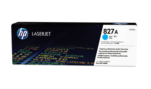 EAN 0887111323927 - HP 827A Cyan Original LaserJet Toner Cartridge cartucho de tóner 1 pieza(s) imagen 1