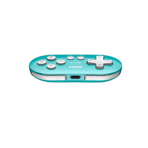 EAN 6922621501121 - 8Bitdo Zero 2 Turquesa Bluetooth Gamepad Digital Android, MAC, Nintendo Switch, Nintendo Switch Lite, PC imagen 2