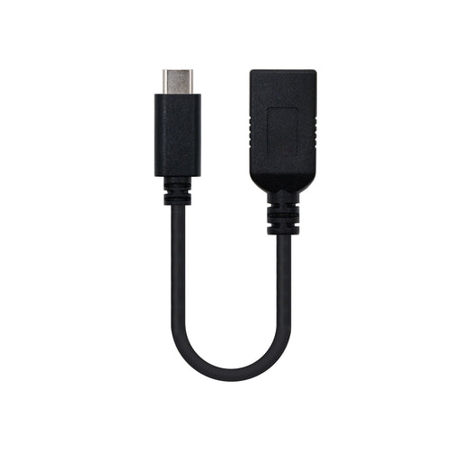 EAN 8433281007826 - Nanocable USB 3.1, 0.15m cable USB USB 3.2 Gen 2 (3.1 Gen 2) 0,15 m USB A USB C Negro imagen 1