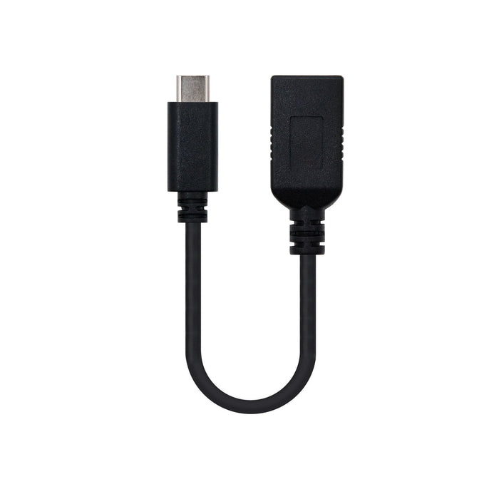 EAN 8433281007826 - Nanocable USB 3.1, 0.15m cable USB USB 3.2 Gen 2 (3.1 Gen 2) 0,15 m USB A USB C Negro imagen 1
