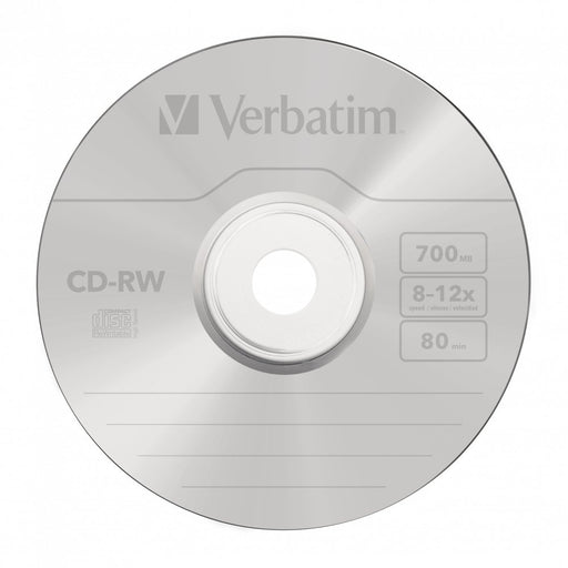 EAN 0023942431480 - Verbatim CD-RW 12x 700 MB 10 pieza(s) imagen 2