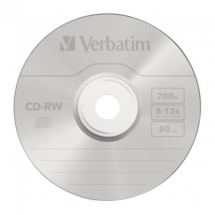 EAN 0023942431480 - Verbatim CD-RW 12x 700 MB 10 pieza(s) imagen 2