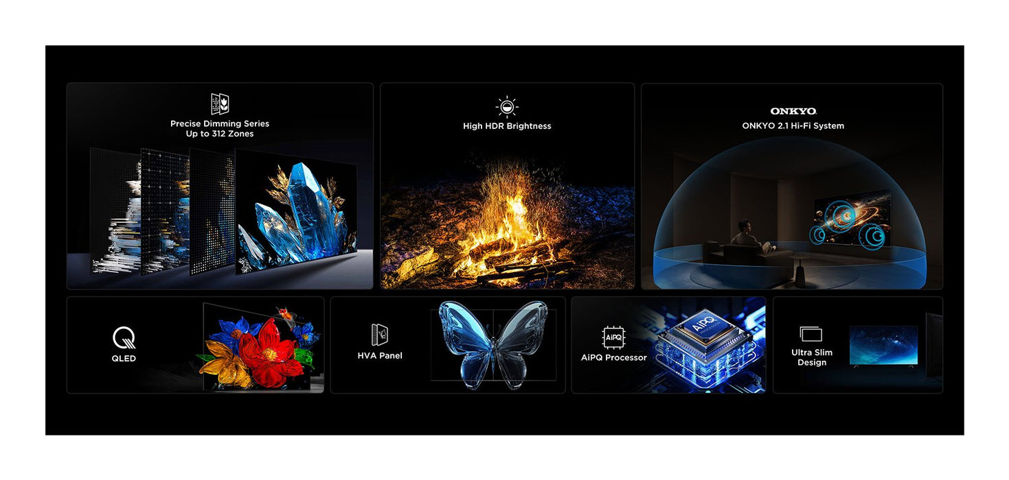 EAN 5901292526665 - TCL Q6C 65Q6C Televisor 165,1 cm (65") 4K Ultra HD Smart TV Wifi Metálico imagen 7