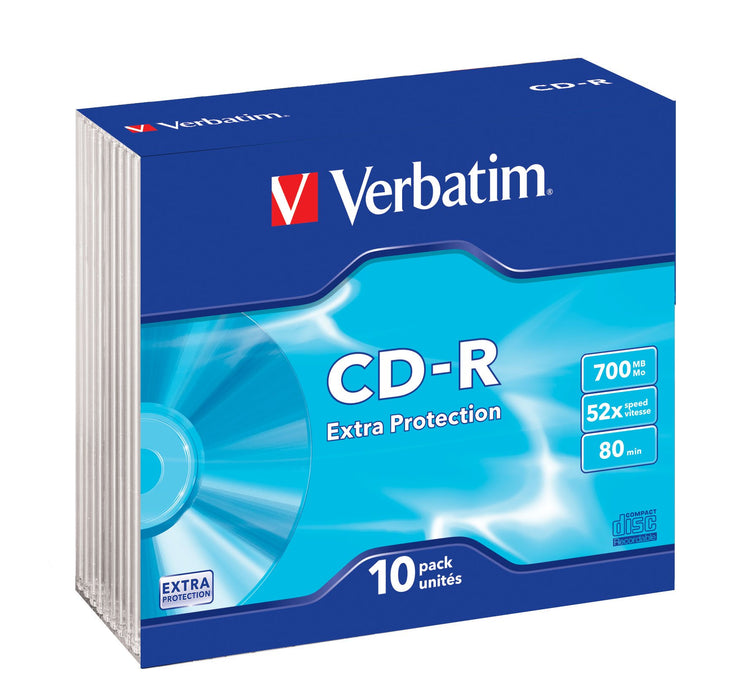 EAN 0023942434153 - Verbatim CD-R Extra Protection 700 MB 52x 10 pieza(s) imagen 2