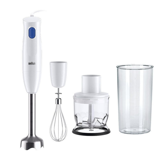 EAN 8021098002358 - Braun MultiQuick 1 MQ10.202M WH 0,6 L Batidora de inmersión 450 W Acero inoxidable, Blanco imagen 1