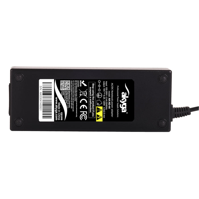 EAN 5901720133755 - Akyga AK-ND-44 Ersatz-Netzteil für Notebook Schwarz adaptador e inversor de corriente Interior 120 W Negr imagen 6