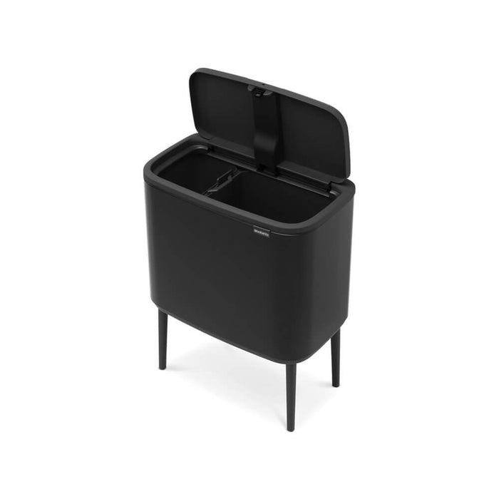 EAN 8710755316203 - Brabantia 316203 papelera 34 L Rectangular Acero Negro imagen 3