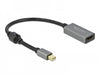 EAN 4043619665709 - DeLOCK 66570 adaptador de cable de vídeo 0,2 m HDMI tipo A (Estándar) Negro, Gris imagen 1