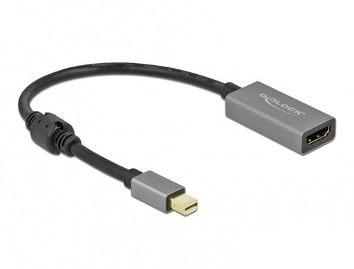 EAN 4043619665709 - DeLOCK 66570 adaptador de cable de vídeo 0,2 m HDMI tipo A (Estándar) Negro, Gris imagen 1