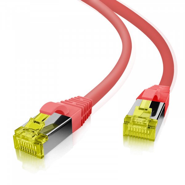 EAN 4005938637676 - Helos 263767 cable de red Rojo 2 m Cat6a S/FTP (S-STP) imagen 1