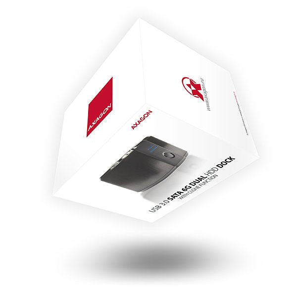 EAN 8595247903082 - Axagon ADSA-ST base de conexión para disco duro USB 3.2 Gen 1 (3.1 Gen 1) Type-B Negro imagen 17