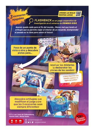 EAN 8435407641440 - Asmodee Flashback Zombie Kidz 15 min Juego De Cartas Lógico imagen 4