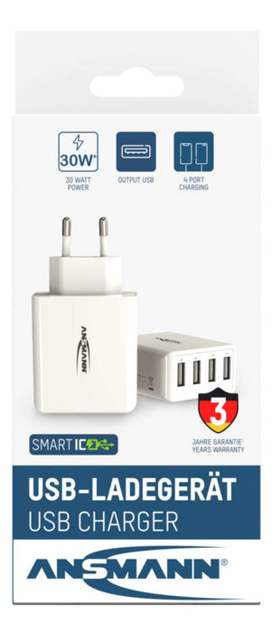 EAN 4013674176694 - Ansmann HC430 Universal Blanco Corriente alterna Interior imagen 11