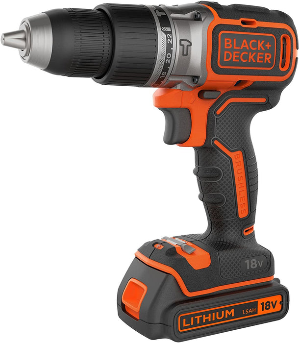 EAN 5035048653364 - Black & Decker BL188KB-QW destornillador eléctrico y llave de impacto 1650 RPM Naranja imagen 1