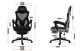 EAN 5907564629591 - Huzaro Combat 3.0 Butaca para jugar Asiento de malla Negro, Gris imagen 11