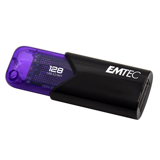 EAN 3126170173188 - Emtec Click Easy unidad flash USB 128 GB USB tipo A 3.2 Gen 1 (3.1 Gen 1) Negro, Violeta imagen 2