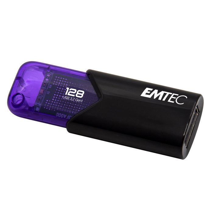 EAN 3126170173188 - Emtec Click Easy unidad flash USB 128 GB USB tipo A 3.2 Gen 1 (3.1 Gen 1) Negro, Violeta imagen 2