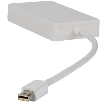 EAN 5412810196425 - Valueline VLMP37465W0.20 adaptador de cable de vídeo 0,2 m Mini DisplayPort VGA + HDMI + DVI Blanco imagen 4