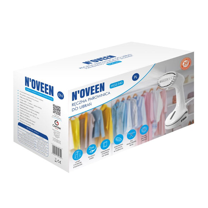 EAN 5902221621659 - Noveen HGS340 Vaporizador manual de prendas 1100 W Blanco imagen 12