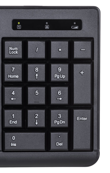 EAN 5901443120100 - Activejet K-3803SW teclado Universal RF inalámbrico QWERTY Internacional de EE.UU. Negro imagen 9
