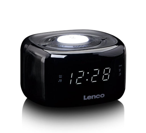 EAN 8711902041108 - Lenco CR-12BK Reloj Digital Negro imagen 2