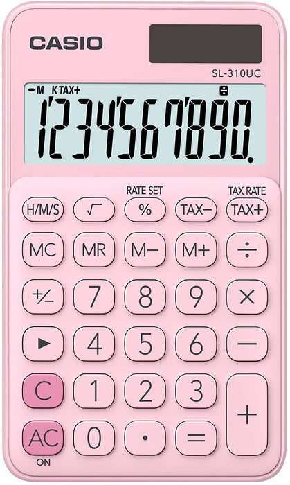 EAN 4549526612831 - Casio SL-310UC-PK calculadora Bolsillo Calculadora básica Rosa imagen 1