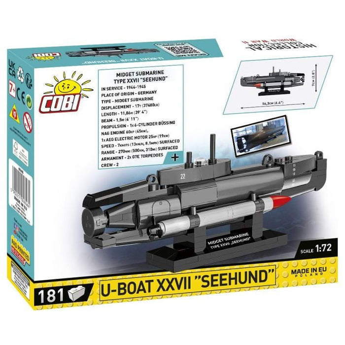 EAN 5902251048464 - COBI U-Boat XXVII Seehund imagen 3