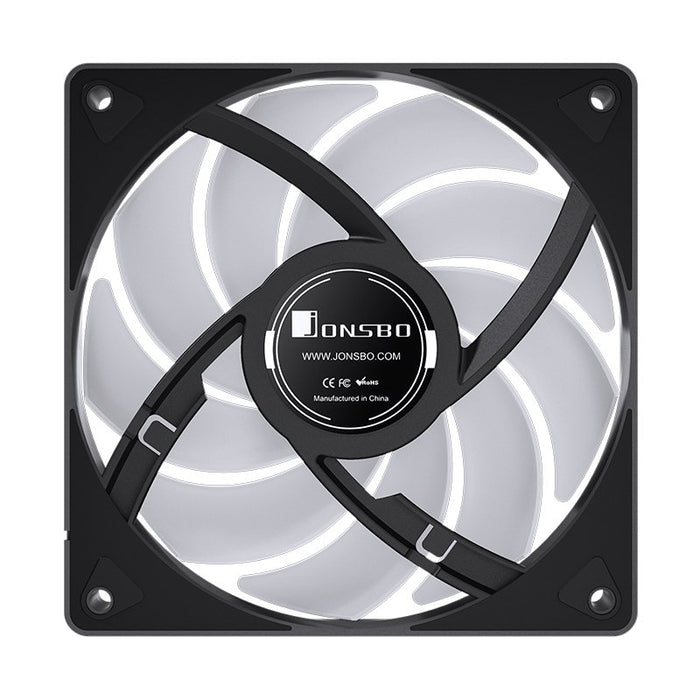 EAN 6970620552958 - Jonsbo CR-3000 ARGB sistema de refrigeración para ordenador Procesador Ventilador 12 cm Negro 1 pieza(s) imagen 12