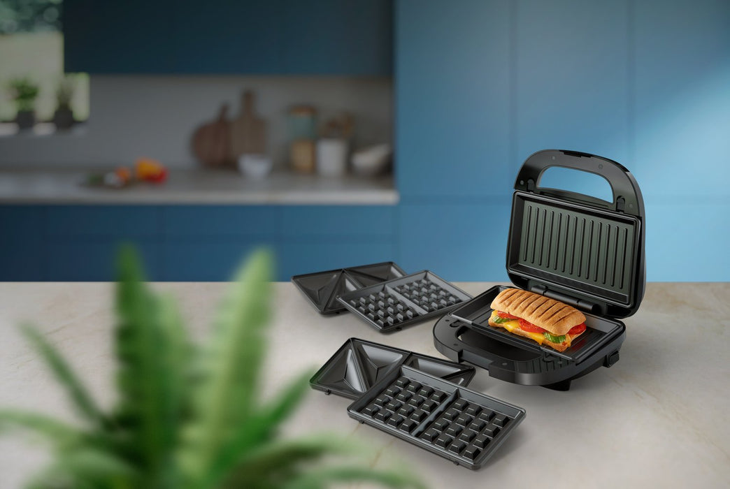 EAN 8720389032813 - Philips 5000 series HD2350/80 sandwichera 750 W Negro, Plata imagen 9