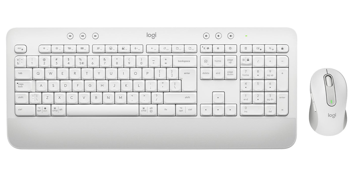 EAN 5099206105423 - Logitech 920-011032 teclado Ratón incluido Oficina Bluetooth QWERTY Internacional de EE.UU. Blanco imagen 5