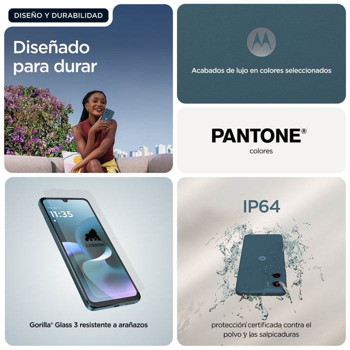 EAN 840493601885 - Motorola moto g06 power 17,5 cm (6.88") SIM doble Android 15 4G USB Tipo C 4 GB 64 GB 7000 mAh Azul imagen 16