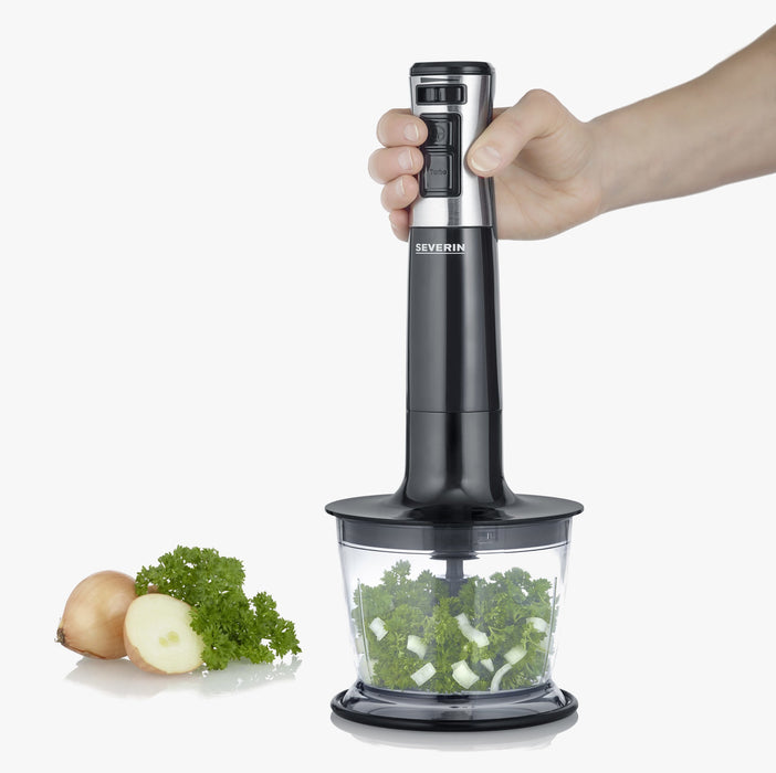 EAN 4008146040689 - Severin SM 3772 licuadora 0,7 L Batidora de inmersión 600 W Negro, Acero inoxidable imagen 3