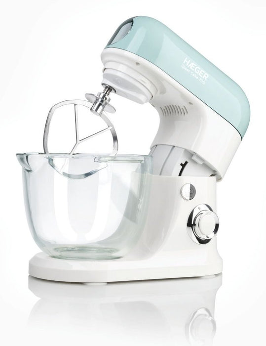 EAN 5608475037986 - Haeger Glass Cake 700 Batidora de varillas 700 W Color aguamarina, Blanco imagen 2