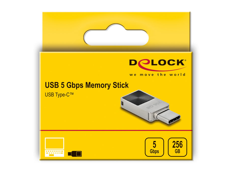 EAN 4043619540099 - DeLOCK 54009 unidad flash USB USB Tipo C 3.2 Gen 1 (3.1 Gen 1) Negro, Gris imagen 4