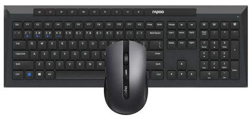 EAN 6940056142030 - Rapoo 8210M teclado Ratón incluido Universal Bluetooth QWERTY Negro imagen 1
