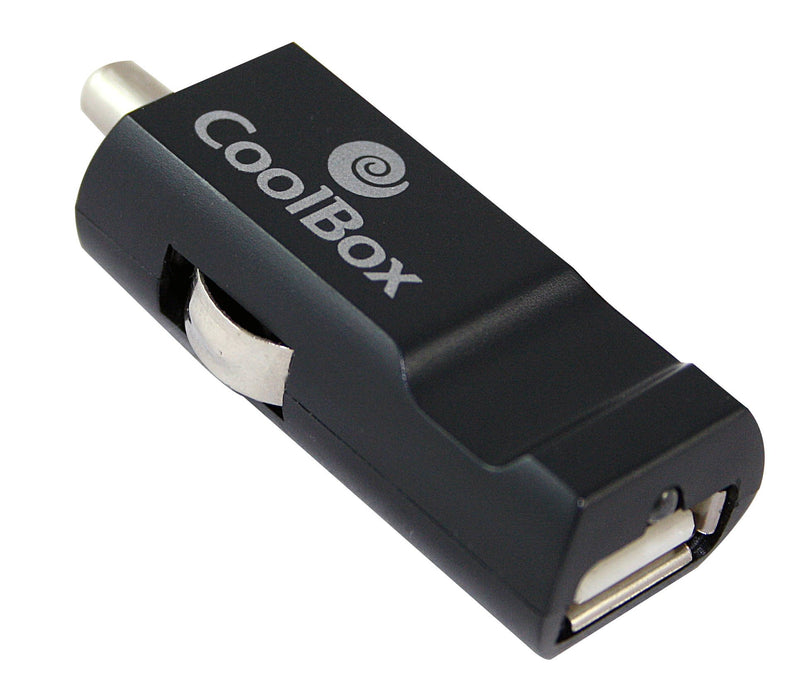 EAN 8437012429697 - CoolBox CDC10 GPS, Teléfono móvil, MP3, MP4, Smartphone, Tableta Negro Encendedor de cigarrillos Interior imagen 1