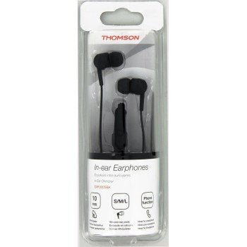 EAN 4047443282361 - Thomson EAR3005BK Auriculares Alámbrico Dentro de oído Llamadas/Música Negro imagen 4