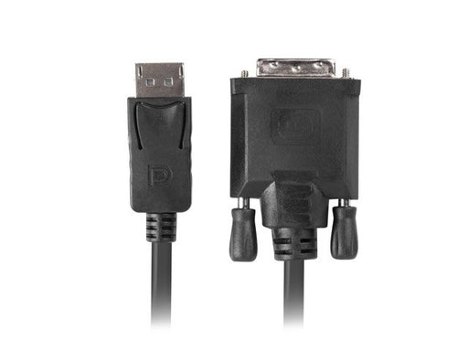 EAN 5901969416435 - Lanberg CA-DPDV-10CU-0030-BK adaptador de cable de vídeo 3 m DisplayPort DVI-D Negro imagen 2