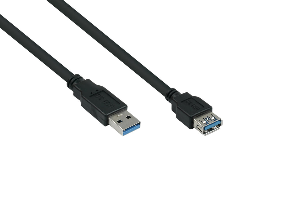 EAN 4066857000088 - Alcasa UK30P-ASA-030S cable USB USB 3.2 Gen 1 (3.1 Gen 1) 3 m USB A Negro imagen 1