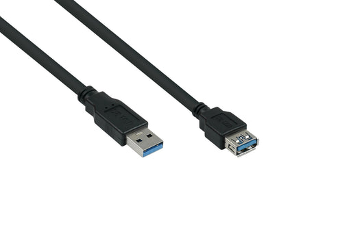 EAN 4066857000088 - Alcasa UK30P-ASA-030S cable USB USB 3.2 Gen 1 (3.1 Gen 1) 3 m USB A Negro imagen 1